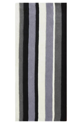 Geometric stripes hand tufted runner rug